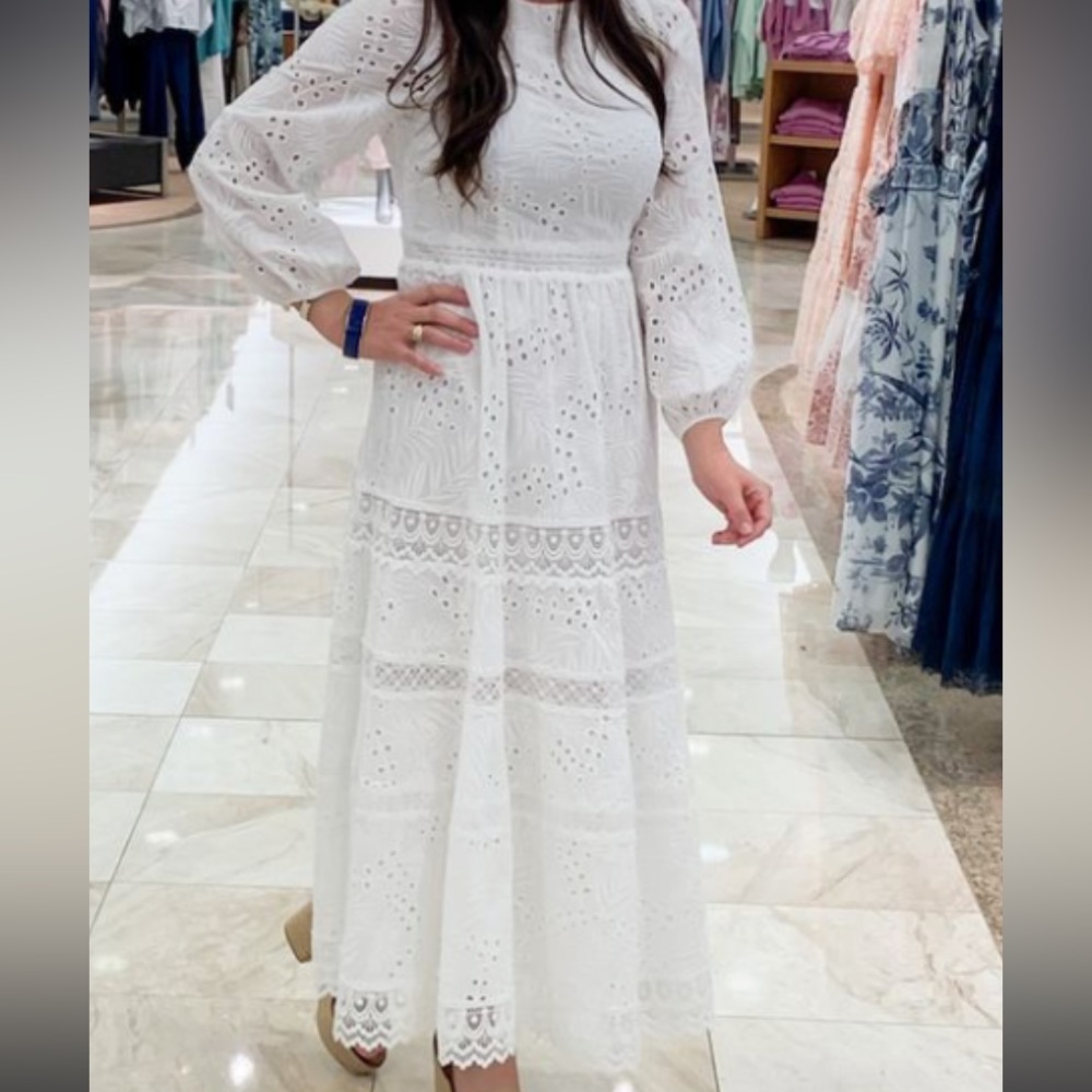 Born on Fifth x Antonio Melani Eyelet Maxi Dress